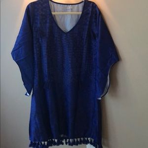 NWOT Miss Look, Cover-up/Caftan/ Tunic Dress